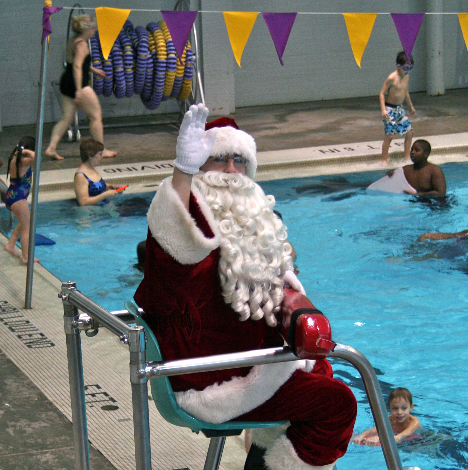 Swim with Santa